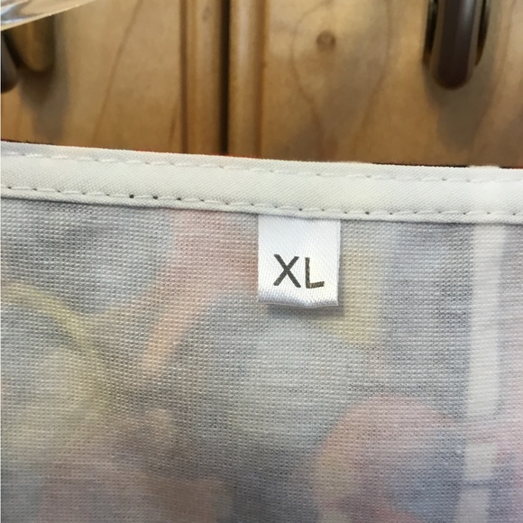 SHIFT DRESS XL Midi Stretchy pull over 100% polyester. Half sleeve. Lightweight. - Picture 5 of 9